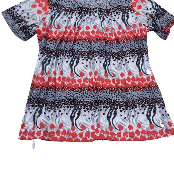 Fiori Lady's no-iron Top - Picture 2 of 2